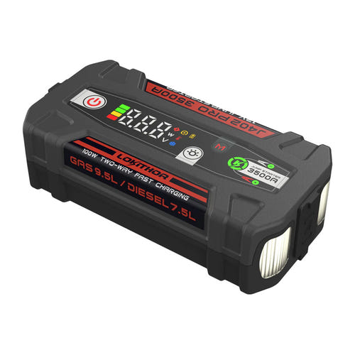 Lokithor J402 PRO - démarreur de batterie 3500 A, 88,8 Wh