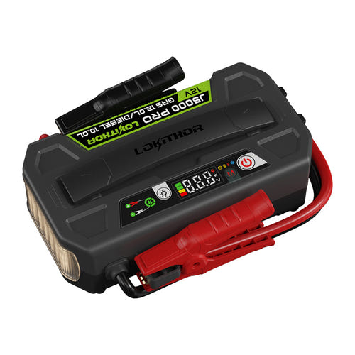 Lokithor J5000 PRO - booster de démarrage 5000 A, batterie LiFePO4 99,84 Wh - visuel 1