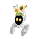 Loona Costume tricoté Tournesol - Habillage en maille pour robot Loona Premium, vendu seul : pétales jaunes costume tournesol