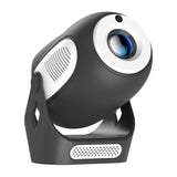 Magcubic HY300X-2 - Vidéoprojecteur portable 720p natif sous Android 11 : socle pivotant vue côté