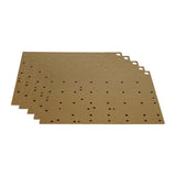 MAKERA Carvera Air - Lot de 5 plateaux martyrs MDF 2 mm pour fraiseuse CNC - visuel 1