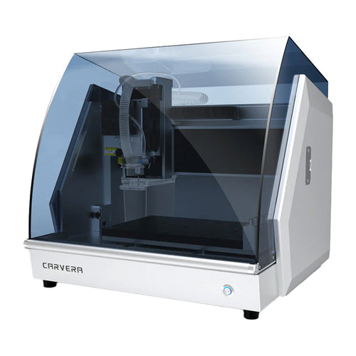 MAKERA Carvera - Fraiseuse CNC de bureau avec laser 2,5 W et aspiration intégrée : atelier