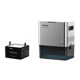 MAKERA Cyclone - Collecteur de poussière CNC 200 W à filtration HEPA 3 étages : bac collecte 6 litres argent
