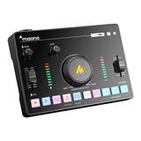 Maono AMC2 Neo - Table de mixage et carte son avec alimentation fantôme 48 V : noire