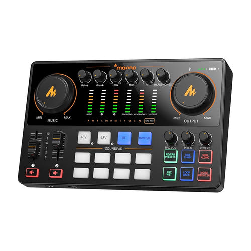 Maono AME2 Gen2 - carte son de streaming, double entrée micro - visuel 1