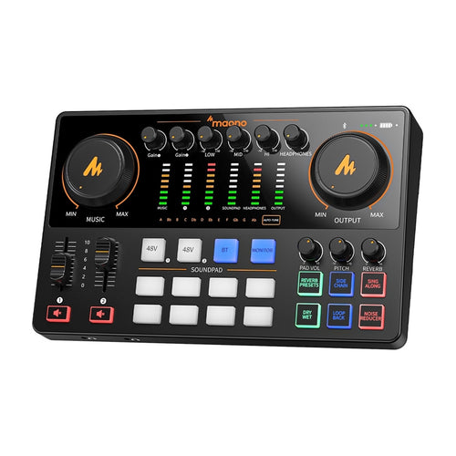 Maono AME2 Gen2 - carte son de streaming, double entrée micro - visuel 1