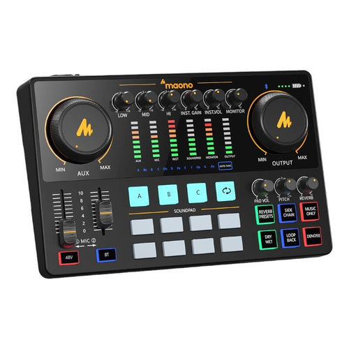 Maono AME2 - carte son de streaming portable (noir) - visuel 1