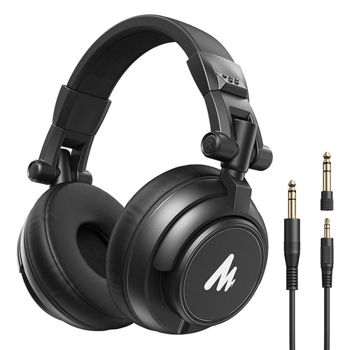 Maono AU-MH601 - Casque studio filaire, transducteurs 50 mm, noir