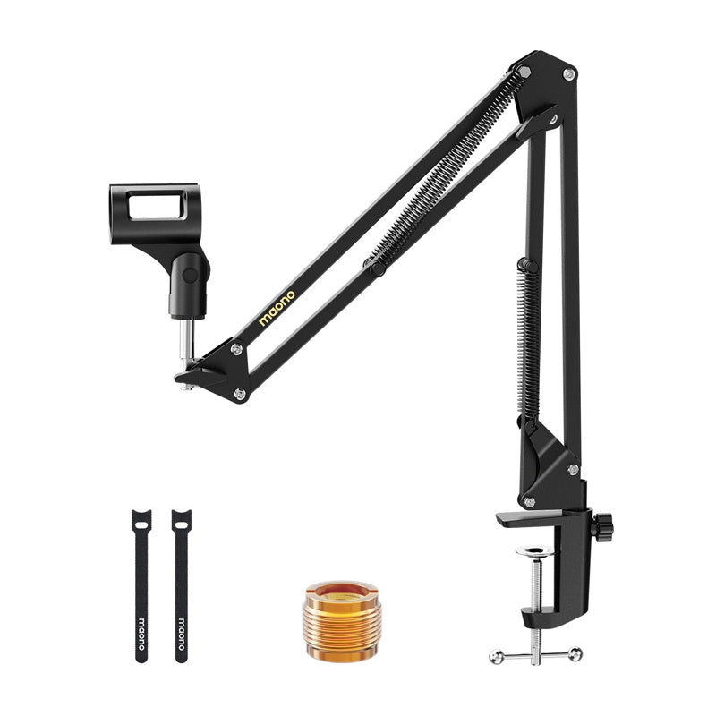 Maono BA20 - Bras de microphone articulé en acier, noir - visuel 1