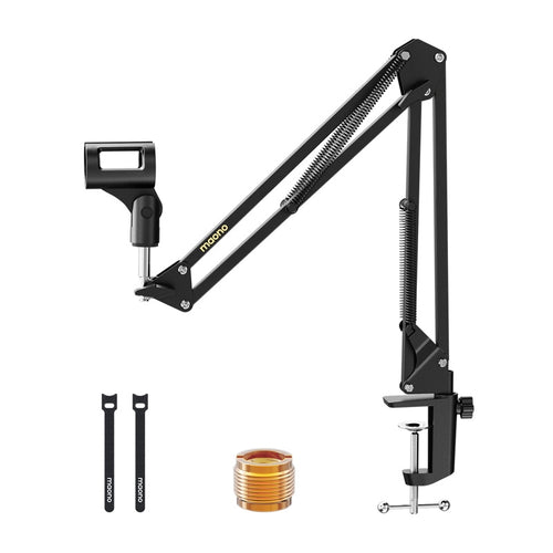Maono BA20 - Bras de microphone articulé en acier, noir