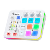 Maono G1 Neo - carte son de streaming RGB (blanc) - visuel 1