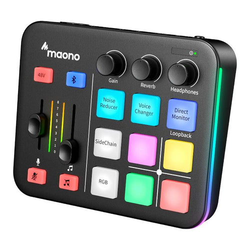 Maono G1 Neo - carte son de streaming RGB (noir) - visuel 1