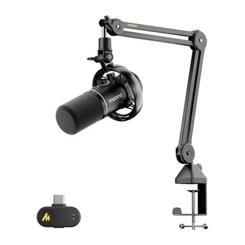 Maono PD200WS - microphone dynamique XLR, USB-C et sans fil 2,4 GHz - visuel 1