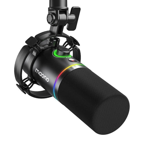 Maono PD200X - Micro dynamique USB/XLR (noir) (vue 1)