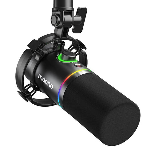 Maono PD200X — Micro dynamique USB/XLR (noir) — visuel 1