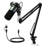 Maono PD200XS - Micro dynamique USB/XLR pour streaming (vue 1)