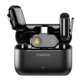 Maono WM622 PC2 - Microphone cravate sans fil USB-C, 2 émetteurs avec aimants et tour de cou : micro cravate USB-C wm622 pc2