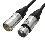 Maono XLR-180 - Câble micro XLR de 180 cm en cuivre sans oxygène, noir : 1,8 mètre
