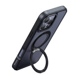 Mcdodo PC-4933 - Coque MagSafe avec béquille rotative pour iPhone 16 Pro Max : position paysage