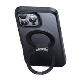 Mcdodo PC-4933 - Coque MagSafe avec béquille rotative pour iPhone 16 Pro Max : contour protecteur bloc photo