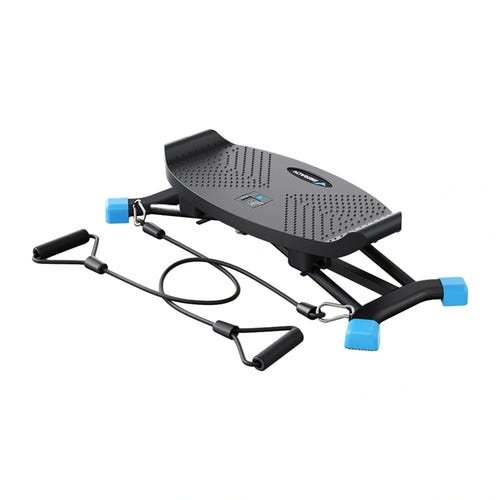 MERACH MR-2416B1 - Stepper de ski incliné avec bandes de résistance : vue angle