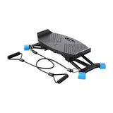 MERACH MR-2416B1 - Stepper de ski incliné avec bandes de résistance : vue angle