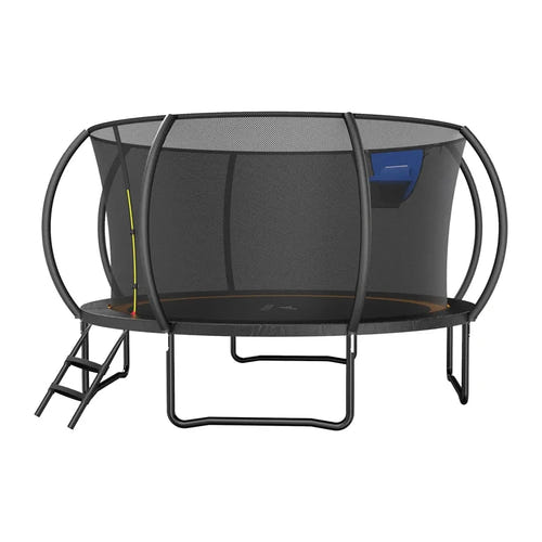 MERACH MR-2429B3 - Trampoline de jardin 4,5 m avec filet