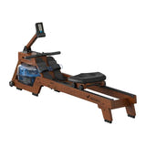 MERACH MR-R14R1 - Rameur à eau en bois 22 litres (noir) : vue intégrale