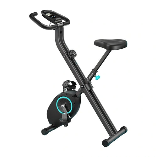 MERACH MR-S14L2 - Vélo d'appartement pliable connecté : fitness salon lumineux