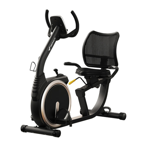 MERACH MR-S19 - Vélo semi-allongé magnétique avec dossier mesh et support tablette - visuel 1