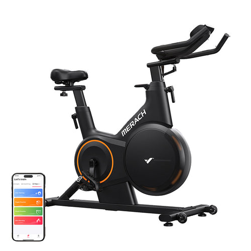 MERACH MR-S28B1 - vélo de biking avec résistance auto et inclinaison - visuel 1