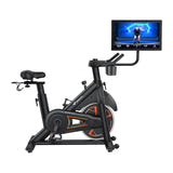 MERACH MR-S36B3 - vélo d'appartement avec écran Full HD 21,5 pouces (vue 2)