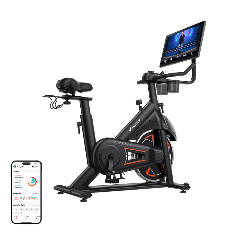 MERACH MR-S36B3 - vélo d'appartement avec écran Full HD 21,5 pouces - visuel 1