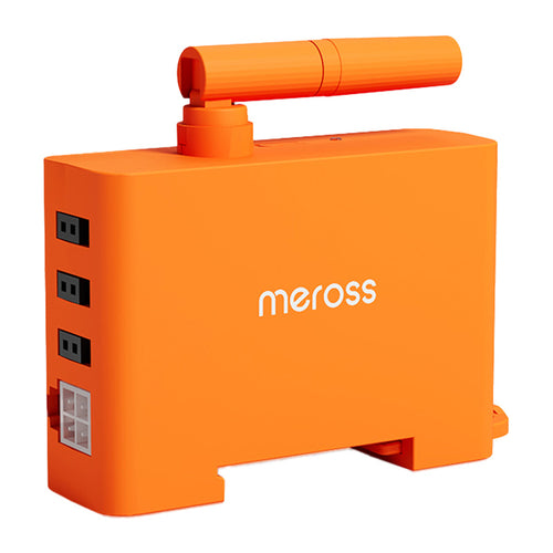 Meross EM06P-EU - Moniteur d'énergie Wi-Fi 6 circuits sur rail DIN