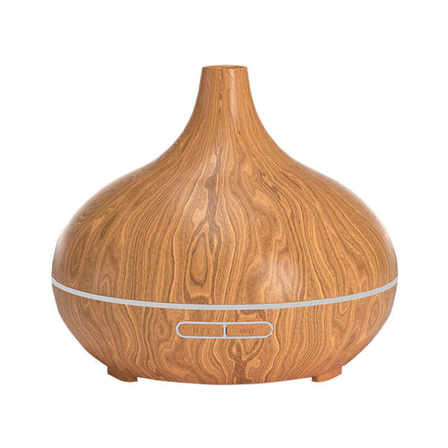 Meross MOD150HK - Diffuseur d'huiles essentielles connecté Wi-Fi : vue détail bandeau lumineux