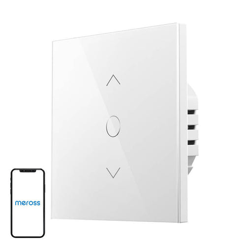Meross MRS100HK - interrupteur Wi-Fi pour volet roulant compatible HomeKit : WiFi Meross mrs100hk
