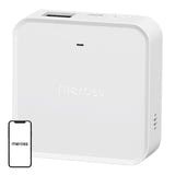 Meross MSH450MA - Passerelle Wi-Fi Matter avec alarme 110 dB : face