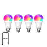 Meross MSL120 - Ampoules connectées E27 couleur (lot de 4, HomeKit) (vue 1)