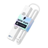 Meross MSP844 - Multiprise connectée Matter avec charge rapide : ports USB-C et USB-A