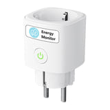 Meross MSS315CFH-EU - Lot de 4 prises connectées Matter avec mesure de consommation : de quatre prises