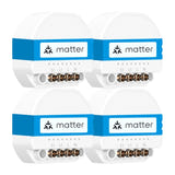 Meross MSS815MAQUA-UN - Interrupteur connecté (lot de 4) : mss815ma interrupteur connecté WiFi