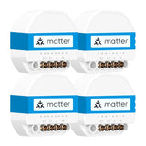Meross MSS815MAQUA-UN - Interrupteur connecté (lot de 4) : mss815ma interrupteur connecté WiFi
