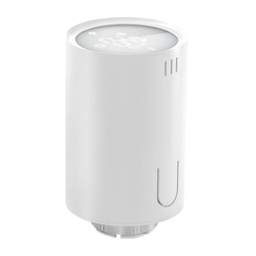 Meross MTS150HK - Tête thermostatique connectée seule (hub requis) : adaptateurs fournis