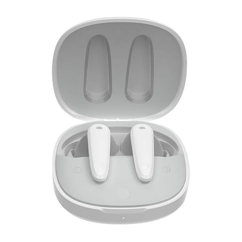MIIIW MW23W11 - Écouteurs sans fil Sound Cube à réduction de bruit, boîtier blanc : cubique blanc