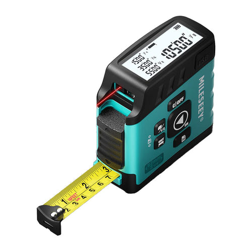 Mileseey DT20 - Télémètre laser 40 m et mètre ruban numérique : écran rétroéclairé