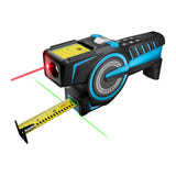 Mileseey DTX 10 - Télémètre laser vert 100 m avec mètre ruban : dtx10 lame acier