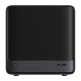 Minis Forum NAS N5 Air - Serveur de stockage Ryzen 7 255, 16 Go et 64 Go : façade cinq baies
