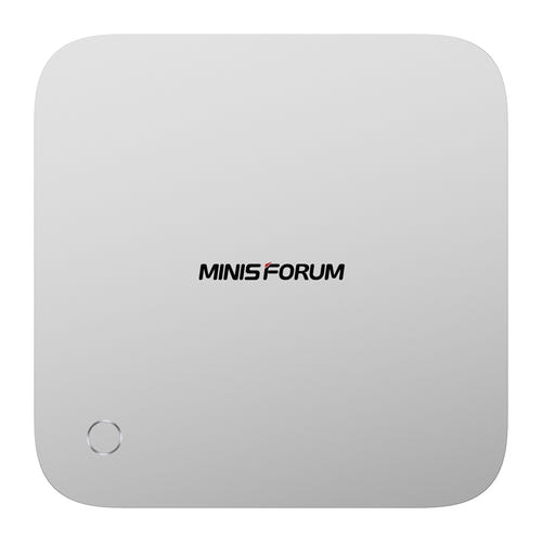 Minis Forum X1 Pro-370 - Mini PC AMD Ryzen AI 9 HX 370 (barebone) : façade USB4 lecteur SD