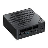 Minix ER937-AI - Mini PC Ryzen AI 9 HX 370, 32 Go DDR5, SSD 1 To, Windows 11 Pro : façade USB Thunderbolt