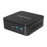 Minix NR660 - Mini PC Ryzen 5 6600H, 16 Go DDR5, SSD 512 Go, Windows 11 Pro : connecteurs avant arrière